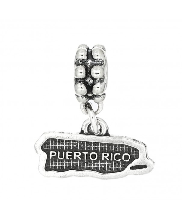 Sterling Silver Oxidized Puerto Dangle