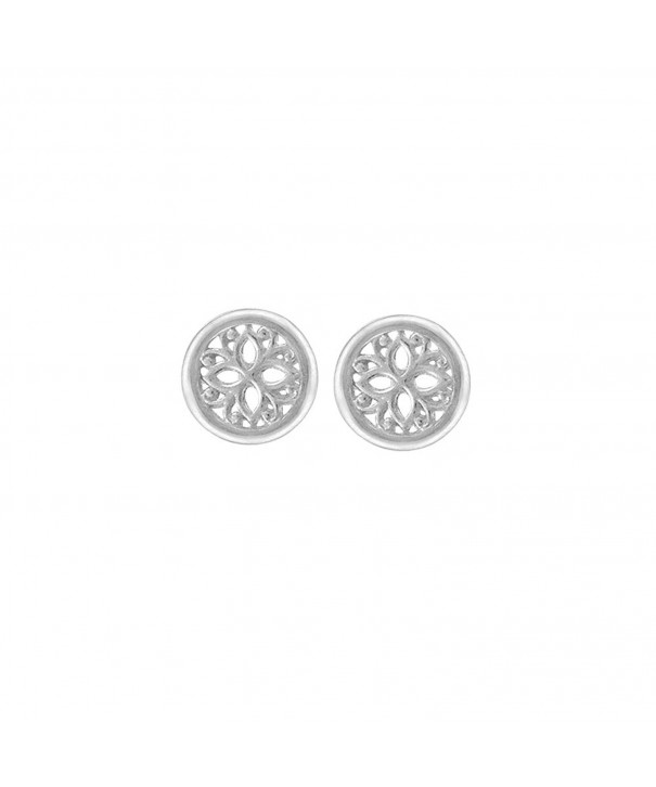 Boma Sterling Silver Flower Earrings