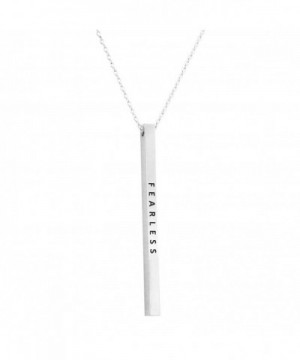 Rosemarie Collections Vertical Necklace Fearless