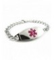 MyIDDr Pre Engraved Customized Allergy Bracelet