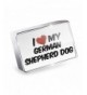 Floating German Shepherd Germany Lockets