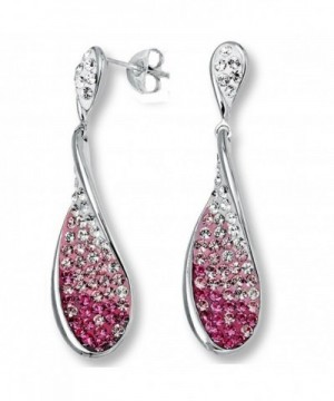 Sterling Silver Earrings Swarovski Crystals