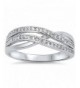 Style Zirconia Infinity Sterling Silver