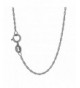 JewelStop Solid Singapore Necklace Spring