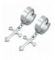 Stainless Cartilage Earrings Hinged Huggie