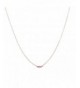 HONEYCAT Horizontal Necklace Minimalist Delicate