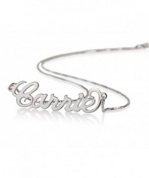 Sterling Silver Personalized Name Necklace