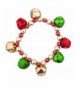 Lux Accessories Goldtone Christmas Bracelet