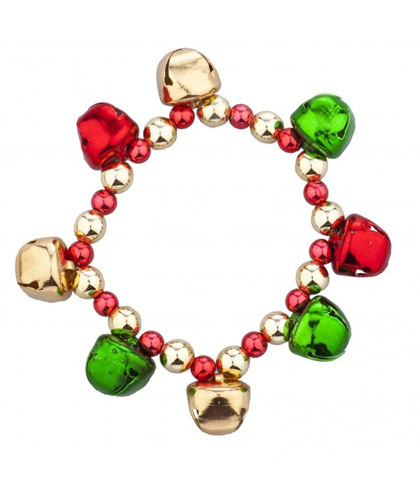 Lux Accessories Goldtone Christmas Bracelet