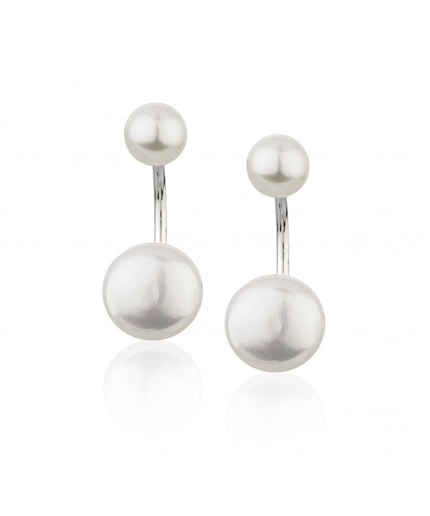 Sterling Silver Cultured Freshwater Earrings