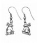 Stainless Steel Bunny Rabbit Earrings