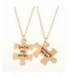 Pendant Puzzle Necklaces Plated Necklace