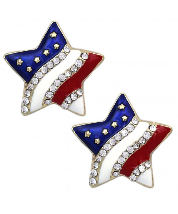 American National Patriotic Earrings Jewelry
