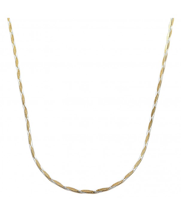 Yellow Plated Sterling Silver Necklace