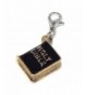 Jewelry Monster Clip Goldtone Bible