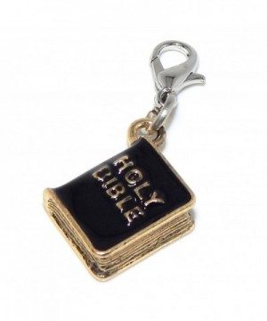 Jewelry Monster Clip Goldtone Bible
