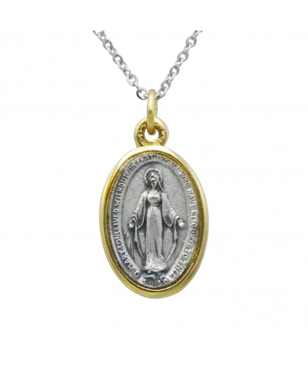 Rosemarie Collections Religious Miraculous Necklace