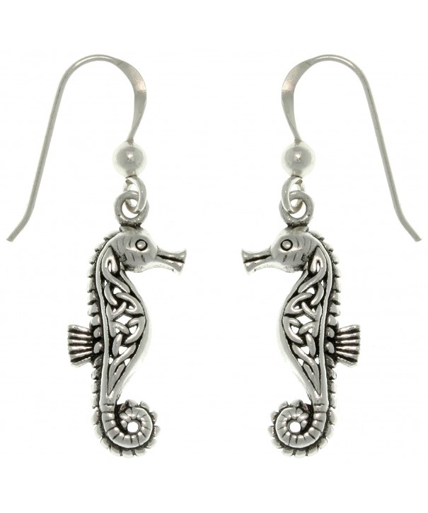 Jewelry Trends Sterling Seahorse Earrings