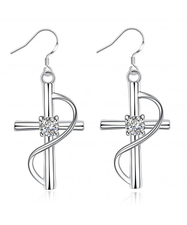 NA BEAUTY Dangling Earrings Zirconium