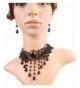 Meiysh Tassels Pendant Necklace Earrings