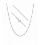 Sterling Silver 1 5mm Cable Necklace