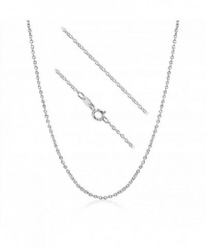 Sterling Silver 1 5mm Cable Necklace