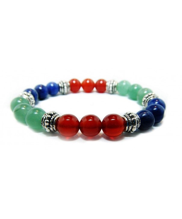 Gemstone Intention Bracelet Aventurine Carnelian