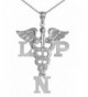 NursingPin Sterling Licensed Practical Necklace