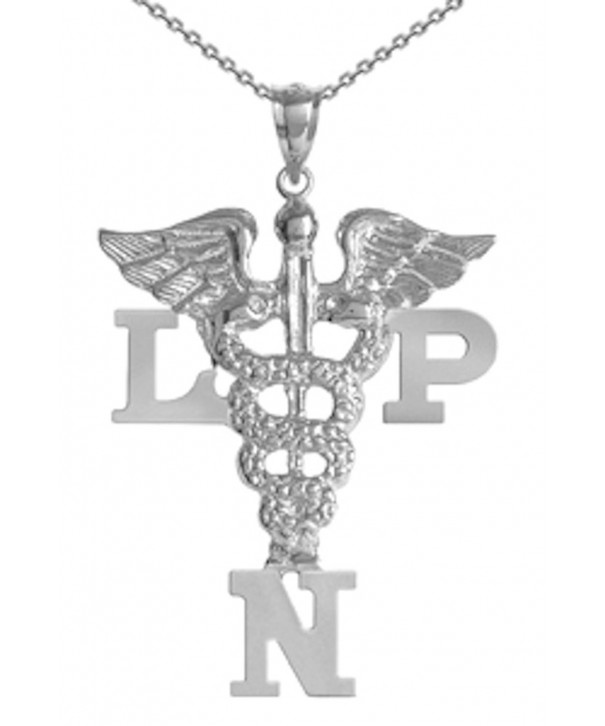 NursingPin Sterling Licensed Practical Necklace