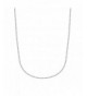 Sterling Silver Mirror Italian Necklace