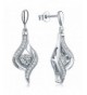 Earrings YL Sterling Zirconia Earrings Cristmas