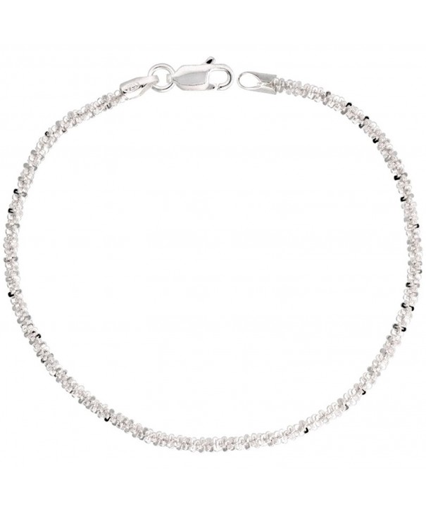 Sterling Silver Sparkle Necklace Diamond