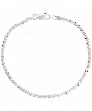 Sterling Silver Sparkle Necklace Diamond