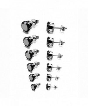 Stainless Steel Womens Round Earrings