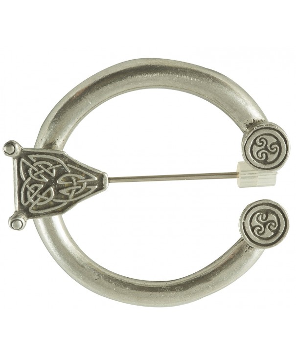 Medium Celtic Pewter Brooch diameter