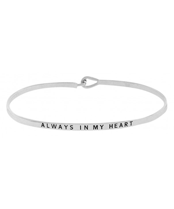 ALWAYS Sentimental Bangle Mantra Bracelet