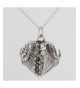 Sterling Silver Angel Locket Necklace