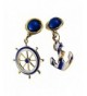 PYRAMID Womens Plated Anchor Earrings