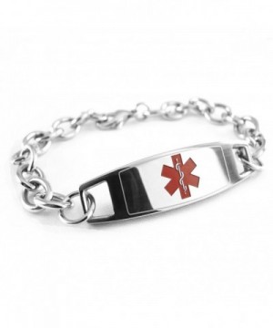 MyIDDr Pre Engraved Customizable Alzheimers Link
