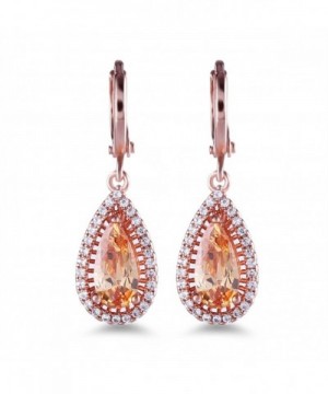 GULICX Electroplated Teardrop Earrings Leverback