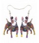 Acrylic Terrier Earrings Fashion Multicolor
