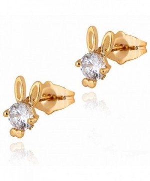 YAZILIND Charming Plated Zirconia Earrings