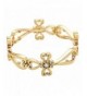 Rosemarie Collections Religious Stretch Bracelet