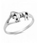 Horse Pony Sterling Silver RNG16062 6