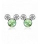 IUHA Colorful Earrings Swarovski Birthstone