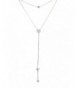 Dainty Heart Lariat Necklace Necklaces