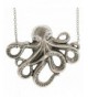 Nickel Octopus Necklace Quality Burnished