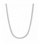 Sterling Nickel Free Herringbone Necklace Polishing