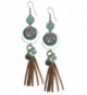 Western cowgirl earrings winchester turquoise