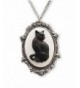 Antique Silver Finish Pendant Necklace